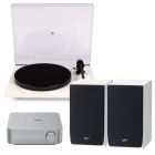 Paket - Vinyl & Streaming: WiiM Amp, Rega P1 Plus + Paradigm