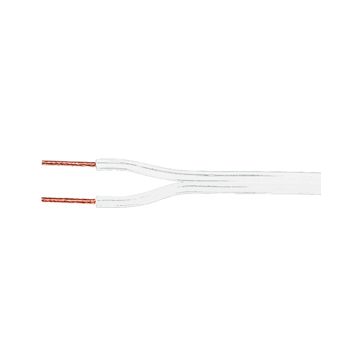 Högtalarkabel Vit 2.5mm2