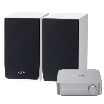 Paket - Streaming & TV-ljud: WiiM Amp + Paradigm Monitor SE Atom
