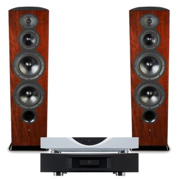 Beg. Hi-End-paket: Linn Klimax DS + Akurate 2200 + Revel F208