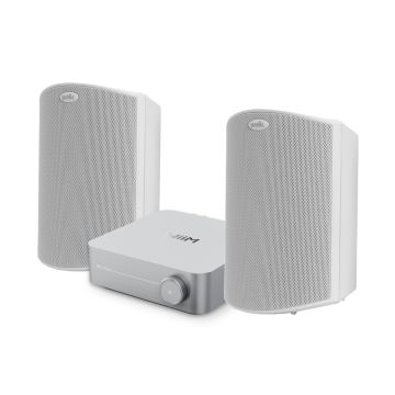Utomhuspaket: Polk Atrium + Wiim Amp