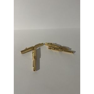 Deltron banankontakt guld